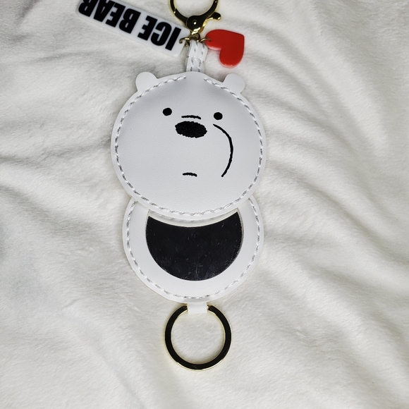 Miniso Accessories Miniso We Bare Bears Ice Bear Keychain Mirror